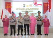 Kapolres Inhil Lantik Kasat Polairud dan Kapolsek Kuindra