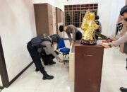 Polres Inhil Sterilisasi Vihara Jelang Tahun Baru Imlek
