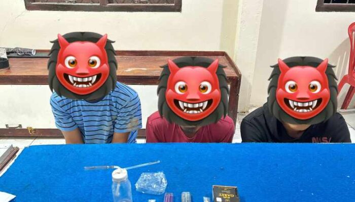 Hasil Pengembangan, Polisi Tangkap Tiga Pelaku Penyalahgunaan Narkotika di Enok