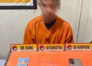 Polisi Tangkap Pengedar Narkoba di Jalan Gerilya Tembilahan Hulu