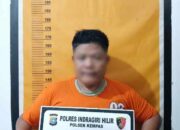 Ancam Penjual dengan Badik, Pria Ini Diamankan Polres Inhil