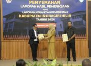 Indragiri Hilir Kembali Raih Opini WTP ke-9, Wakil Bupati Hadiri Penyerahan LHP LKPD 2024 oleh BPK Riau