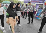 Polres Inhil Sosialisasi Riau Bhayangkara Run 2025