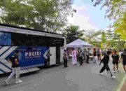 Tiga Pekan Lagi, Polres Inhil Giat Sosialisasi Riau Bhayangkara Run 2025