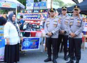 Bazar UMKM Semarak Pesta Rakyat dalam Rangka Hari Bhayangkara ke 79 Polres Indragiri Hilir
