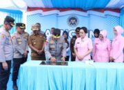 Program Gizi Bhayangkari Diluncurkan di Inhil, Kapolda Riau Turun Langsung