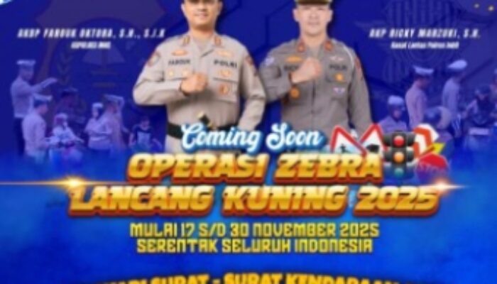 Operasi Zebra 2025 Dimulai Besok, ETLE 95 Persen! Ini Sasarannya