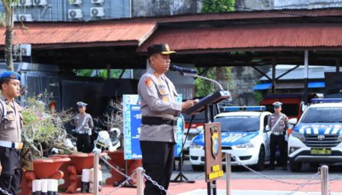Kapolres Indragiri Hilir Pimpin Apel Operasi Zebra 2025