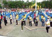 Meriah! Jambore PGRI Ke-80 di Inhil Resmi Dibuka, Ribuan Guru Tumpah Ruah di Tembilahan