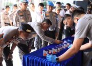 Propam Polda Riau Sidak Disiplin Polres Inhil, Ratusan Personel Diperiksa