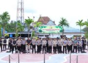 Kapolres Inhil Pimpin Apel Pelepasan Tim Raga, Siap Hadapi Tugas Berisiko