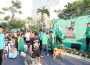 Polda Riau Gelar Pet Parade Kenang Reno, Anjing Pelacak K9 Pahlawan Kemanusiaan