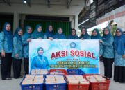 Hari ke-2 Ramadhan, Ketua TP-PKK Inhil Turun Langsung Berbagi