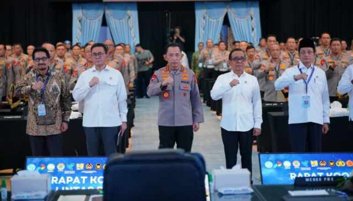 Pimpin Rakor Lintas Sektoral, Kapolri Tekankan Optimalisasi Pengamanan dan Pelayanan di Ops Ketupat 2026