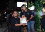 Kapolres Inhil bersama Forkopimda Hadiri dan Dukung Lomba Lari Fun Night 2 100 Meter di Tembilahan