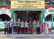 Pastikan Aman! Kapolres Inhil Cek Pos Mudik, Personel Siaga