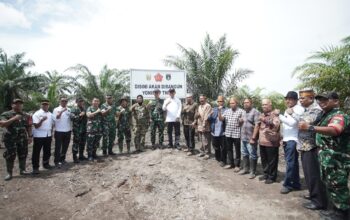 Tinjau Lokasi Yon TP 953 Harimau Rawa Mulai Dipersiapkan