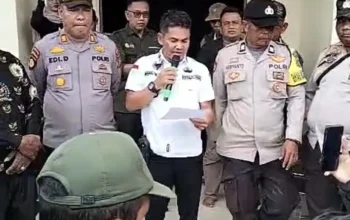 Didemo Warga, Kades Belantaraya Nyatakan Siap Mundur