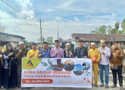 Tragedi Pasar Bom: 108 Rumah Hangus, Azka Group Ulurkan Bantuan