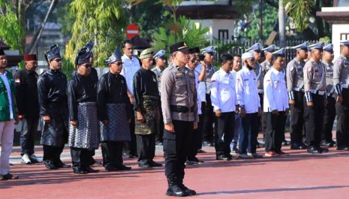 Apel Akbar Sabuk Kamtibmas 2026, Polres Inhil Perkuat Sinergi Jaga Keamanan Daerah