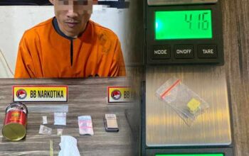 Polres Inhil Amankan Pengedar Sabu dan Ekstasi di Keritang