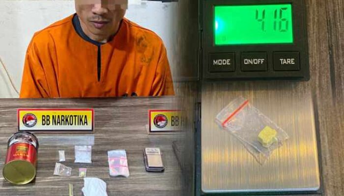 Polres Inhil Amankan Pengedar Sabu dan Ekstasi di Keritang