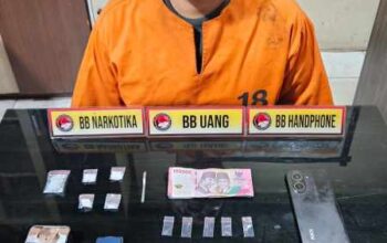 Polres Inhil Ungkap Peredaran Sabu 8,60 Gram dalam Ops Antik 2026, Satu Pengedar Diamankan