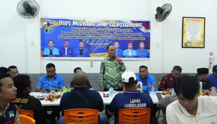 Bupati Herman Soroti Peran Pemuda, KNPI Inhil Perkuat Kolaborasi