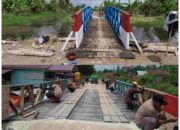 Progres Ngebut! Sejumlah Jembatan Presisi Polres Inhil Sudah 100 Persen