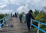 Progres Pembangunan Jembatan Merah Putih Presisi di Batang Tuaka Capai 95 Persen