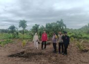 Perkuat Swasembada Pangan, Polsek Tanah Merah Monitoring Persiapan Tanam Jagung