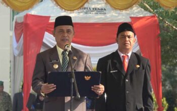 Bupati Herman Jadi Inspektur Upacara Peringatan Ke-118 Harkitnas Tahun 2026 di Pemkab Inhil