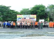 Pemkab Inhil Gelar Apel Siaga Karhutla 2026, Kapolres Inhil Sosialisasikan Green Policing dan Sebar Maklumat Larangan Membakar Lahan
