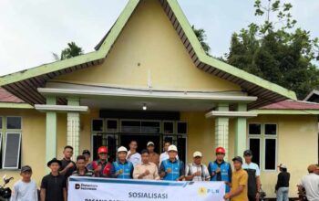 Sosialisasi Program Listrik Dusun, PLN ULP Tembilahan Perkenalkan Layanan dan Keselamatan Listrik
