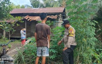 Polri Hadir untuk Rakyat, Polsek Enok Dorong Warga Tingkatkan Hasil Pertanian Rumahan