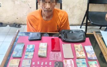 Polsek Keritang Ungkap Kasus Narkotika, Amankan Pengedar Sabu dan Ekstasi di Pasar Kembang