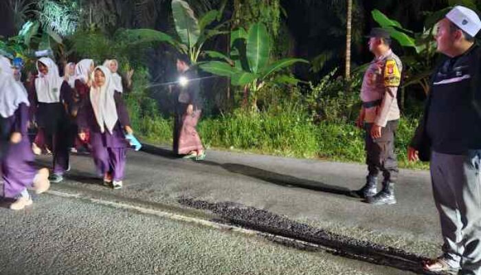 Pengamanan Malam Takbir Idul Adha 1447 H di Tempuling Berjalan Kondusif