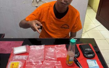 Polsek Tembilahan Hulu Ungkap Kasus Narkotika, Seorang Pria Diamankan dengan Barang Bukti Sabu 7,52 Gram