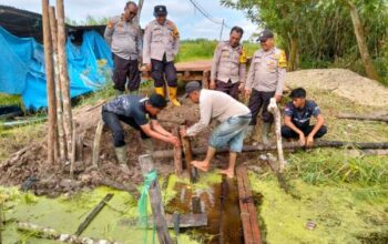 Pembangunan Jembatan Merah Putih Presisi Tahap II Gelombang 3 di Batang Tuaka Capai 20 Persen