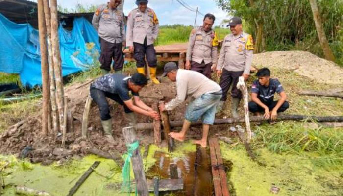 Pembangunan Jembatan Merah Putih Presisi Tahap II Gelombang 3 di Batang Tuaka Capai 20 Persen