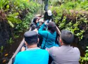 Kapolsek Mandah Bersama Camat dan BUMDes Tinjau Lahan Calon Penanaman Jagung di Desa Bente