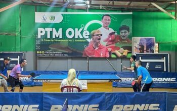 Bupati Inhil Buka Kejuaraan Tenis Meja Se-Inhil, Jadi Ajang Cari Bakat Atlet Baru