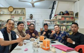 Duduk Satu Meja dengan Wartawan, Andi Darma Taufik Tegaskan Komitmen Kawal Aspirasi Masyarakat Inhil