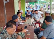 Bhabinkamtibmas Desa Belaras Koordinasi Pendataan Lahan Jagung untuk Dukung Swasembada Pangan
