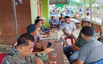 Bhabinkamtibmas Desa Belaras Koordinasi Pendataan Lahan Jagung untuk Dukung Swasembada Pangan