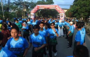 1.300 Pelari Ramaikan Fun Run Road to Riau Bhayangkara Run 2026, Polres Inhil Tebar Semangat “Polri untuk Masyarakat”