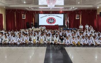 Karateka Muda Kampar Tunjukkan Perkembangan di UKT Inkanas Semester I 2026
