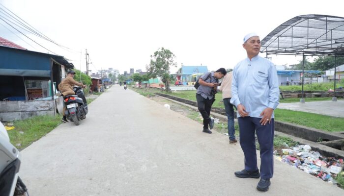Bupati Herman Tinjau Infrastruktur CSR di Guntung, Tekankan Transparansi Program
