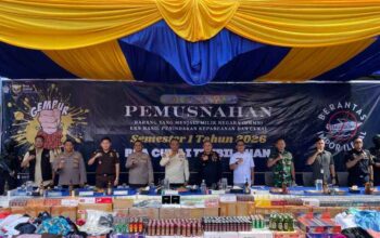 Bea Cukai Tembilahan Musnahkan Barang Ilegal Rp4,6 Miliar, Ini Isinya