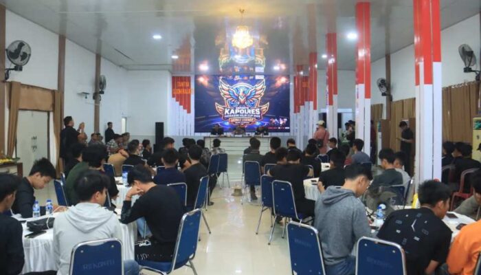 Polres Indragiri Hilir Gelar Turnamen Mobile Legends Kapolri Cup Meriahkan Hari Bhayangkara ke-80